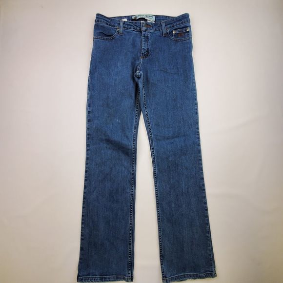 WOMEN'S HARLEY DAVIDSON SLIGHT BOOT CUT DENIM - Picture 1 of 5